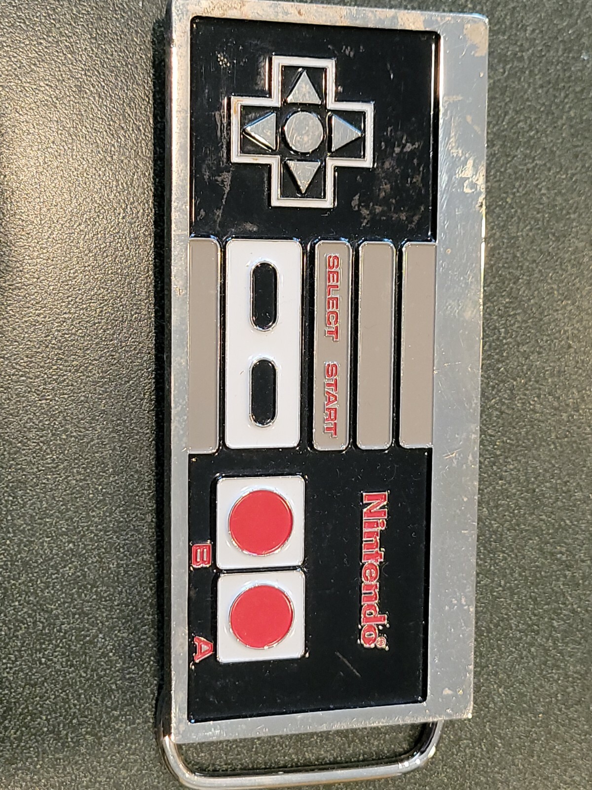 Nintendo Controller Belt Buckle 2008