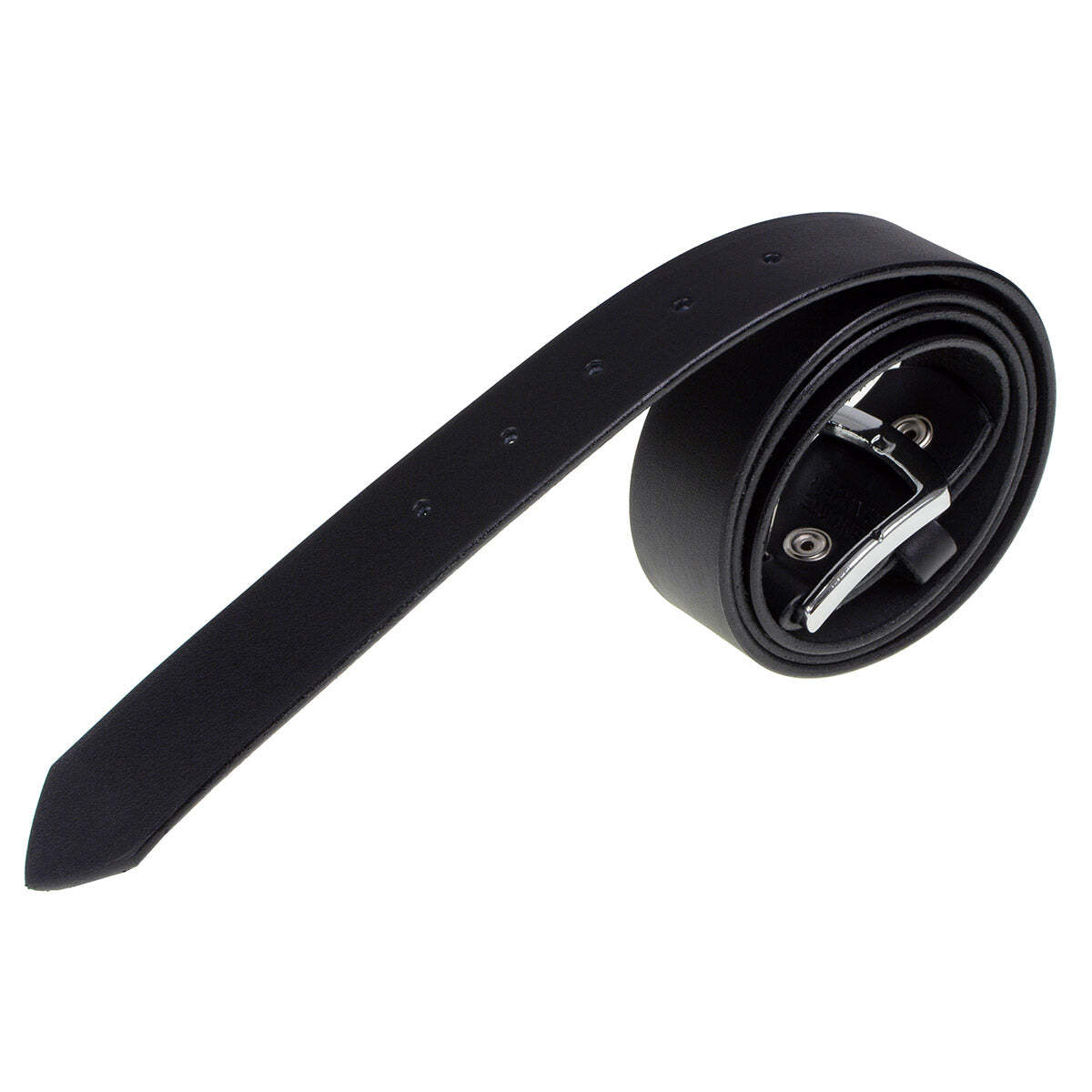 Milwaukee Leather MP7114 Men&rsquo;s Light Black Genuine Leather Belt with Interchange
