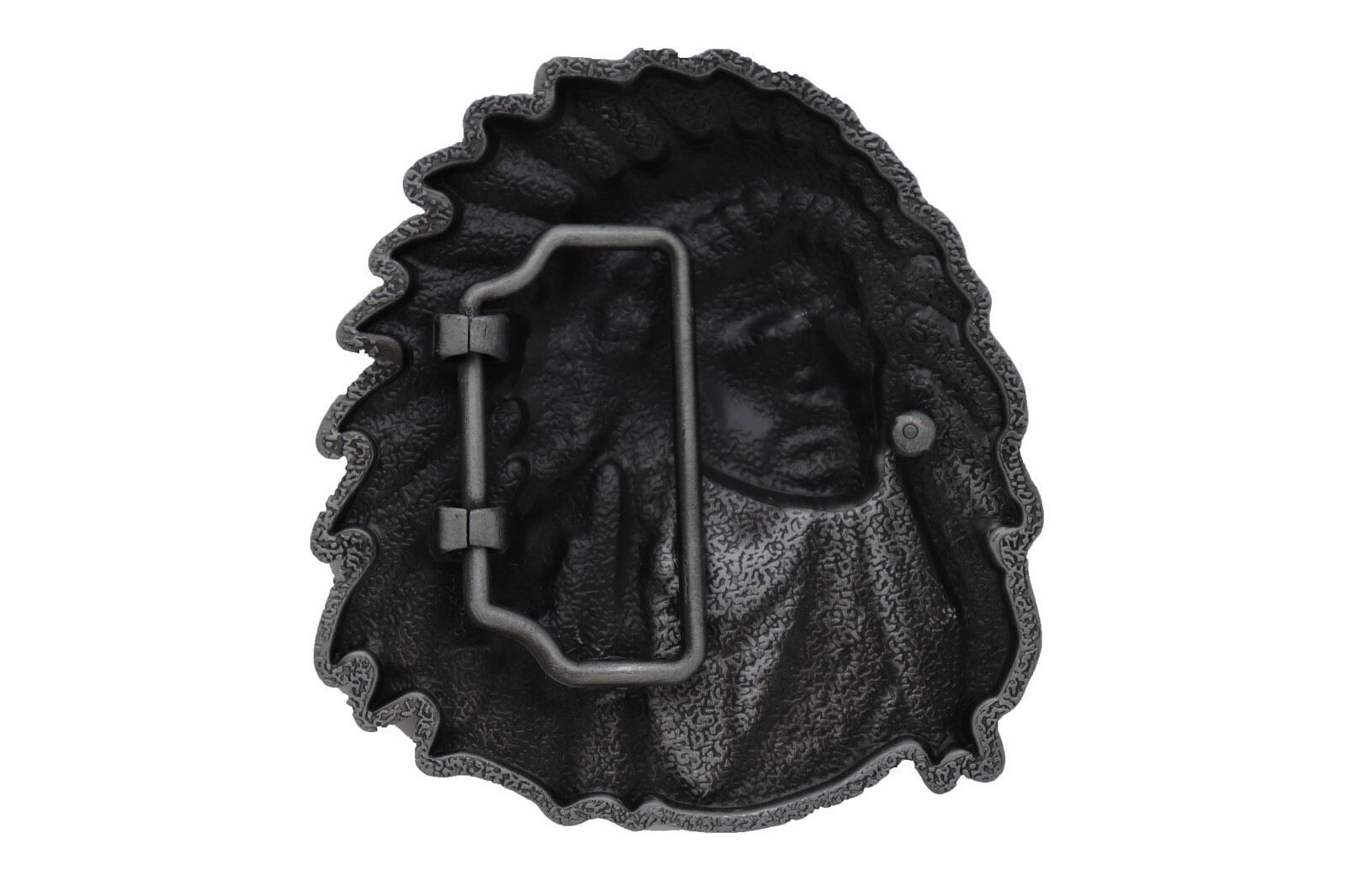 Men Women Silver Metal Western Belt Buckle Cowboy Native American Indian Unisex
