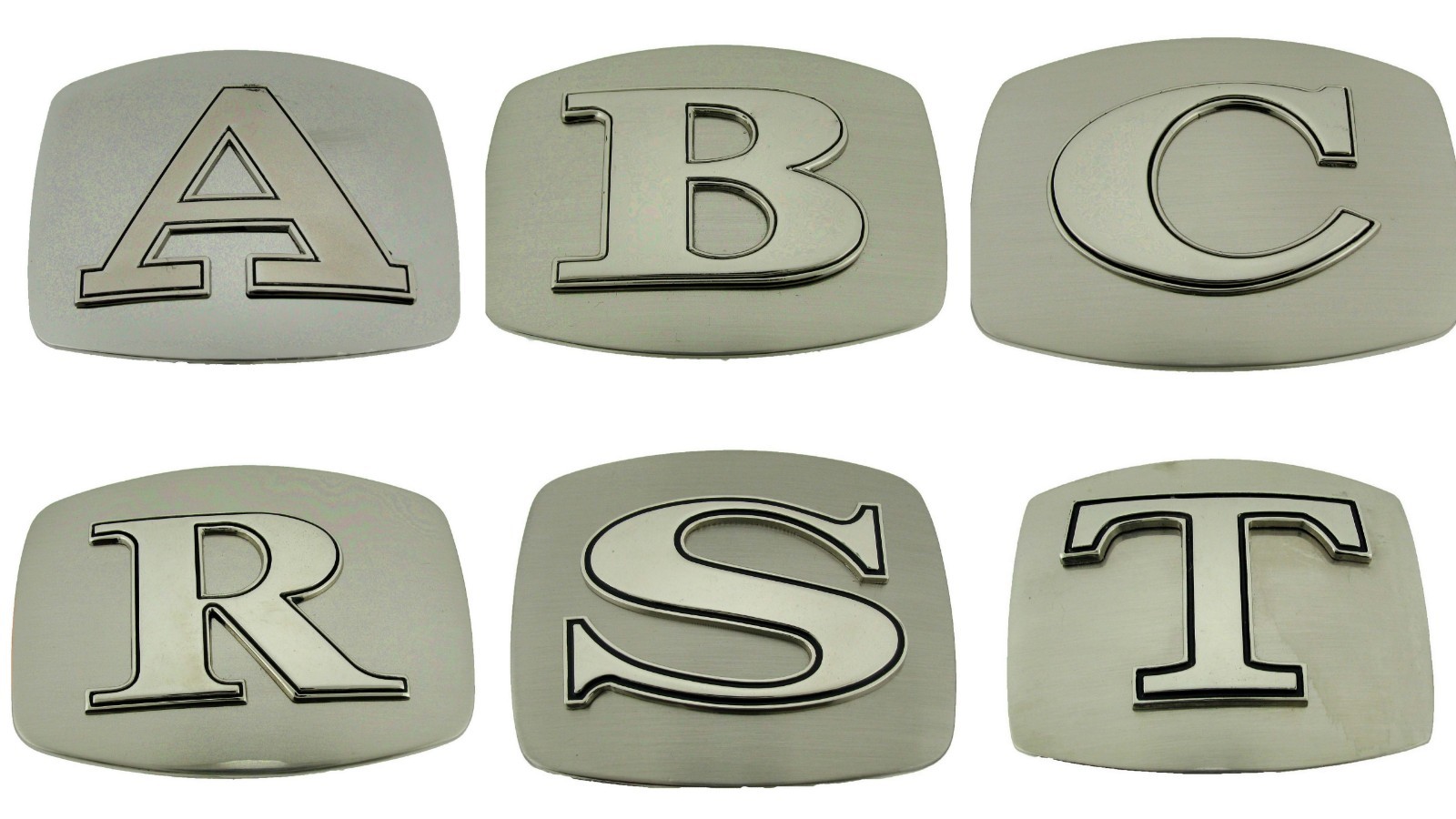 A B C D G J K L M R S T LETTER INITIAL WESTERN COWBOY COWGIRL RODEO SILVER GOLD