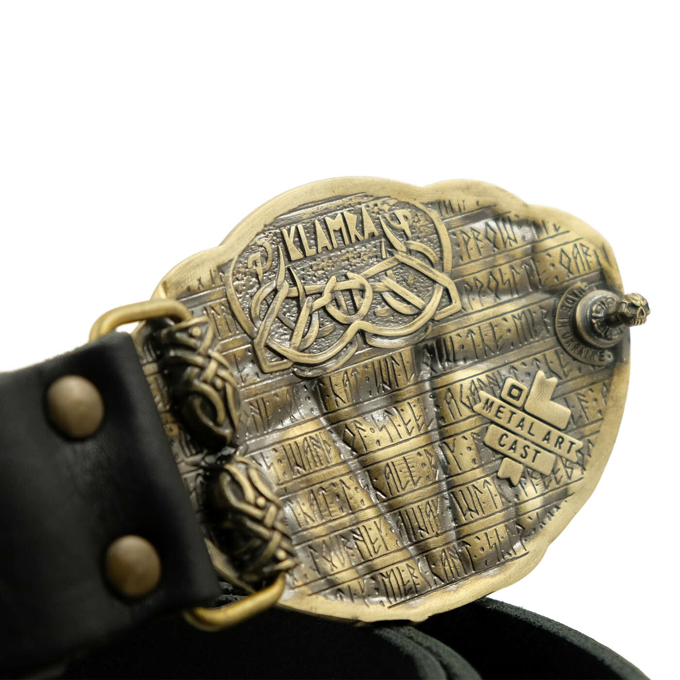 Tiwaz belt buckle, Old Norse Scandinavian Nordic Celtic Viking Pagan TYR runic
