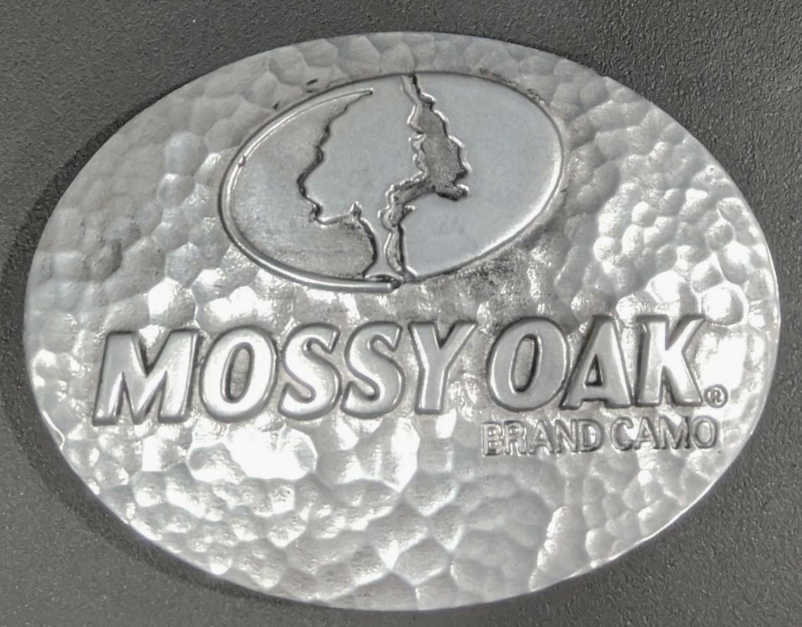 Mossy Oak Logo Metal Belt Buckle