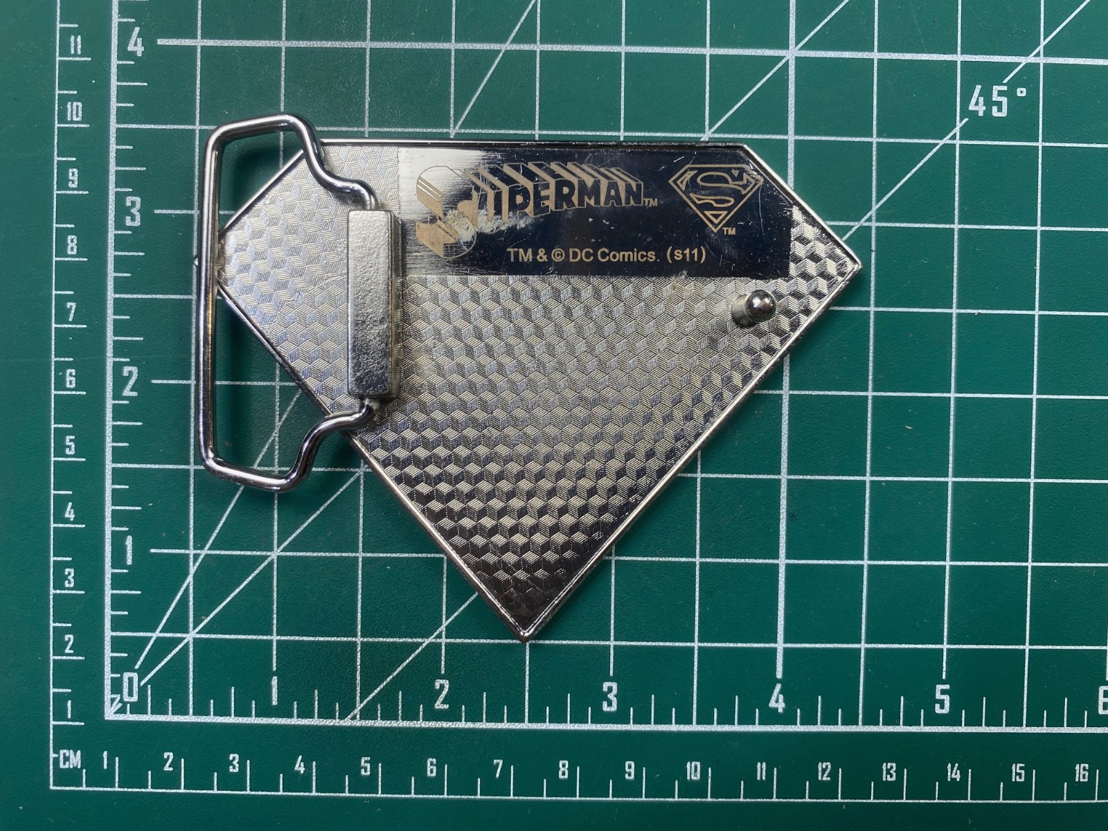 Official Superman Belt Buckle
