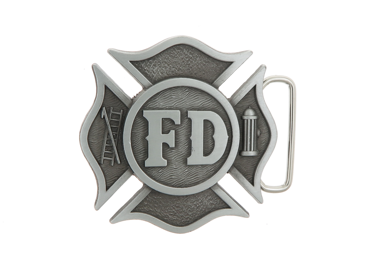 FD Fire Department Firefighter Dept. Metal Belt Buckle