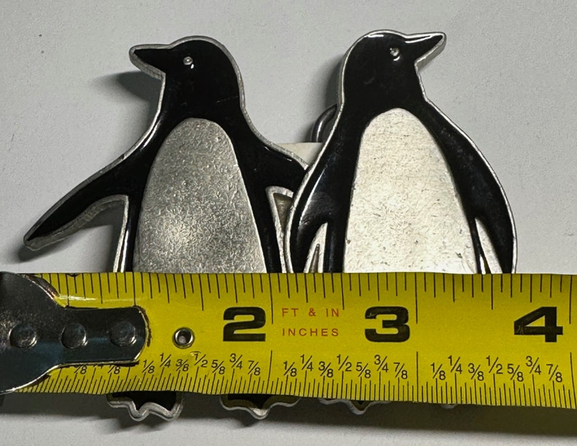 Chicago Mobtown PENGUIN Belt Buckle