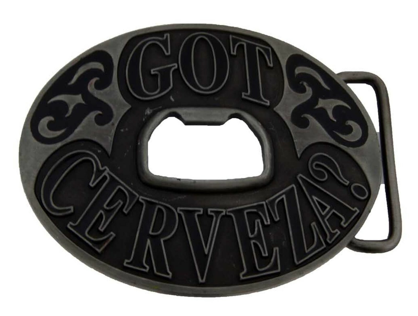 Bottle Openers Belt Buckle Vintage Silver Metal Cowboy Cowgirl Western Rodeo New