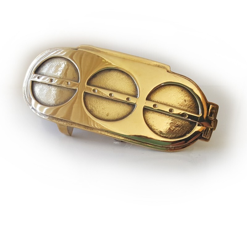 Injector Hat (Bug Catcher) Blower Scoop Buckle in solid brass or bronze