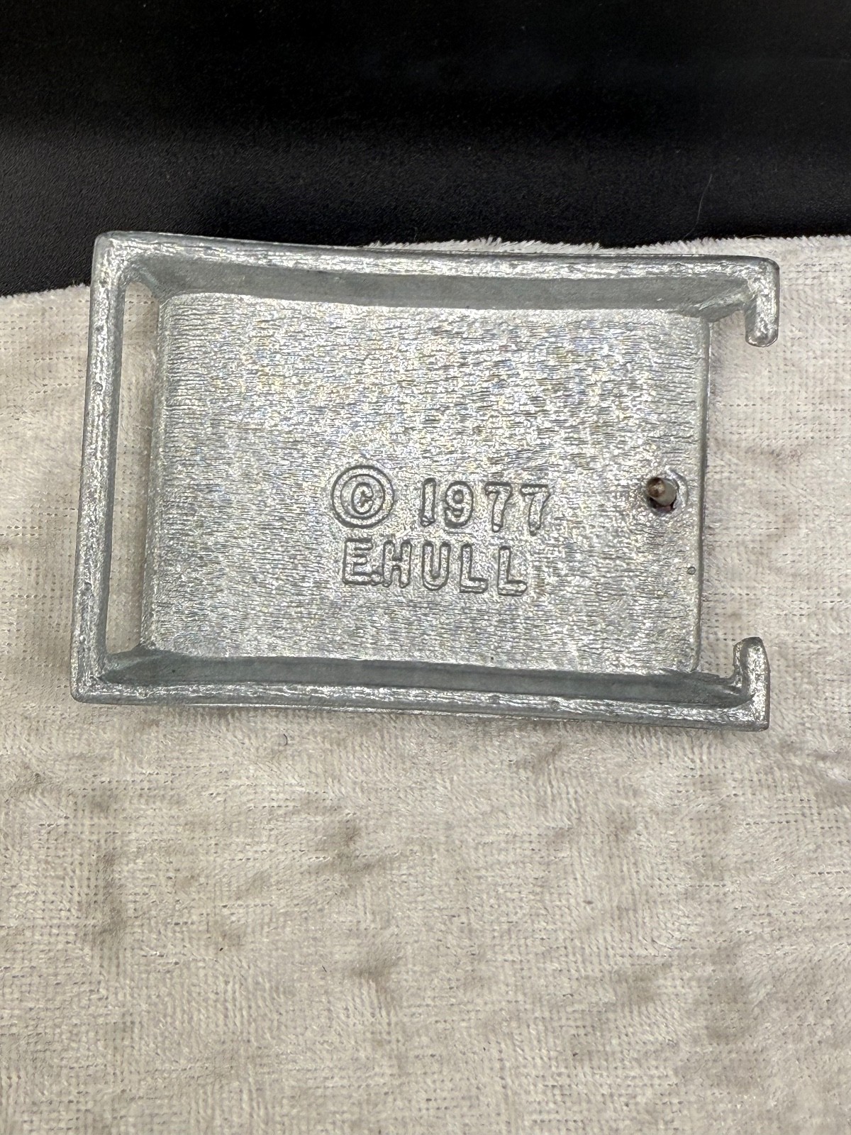 Vintage Firefighter Appreciation Belt Buckle Silver Tone Enamel The Timken Co.