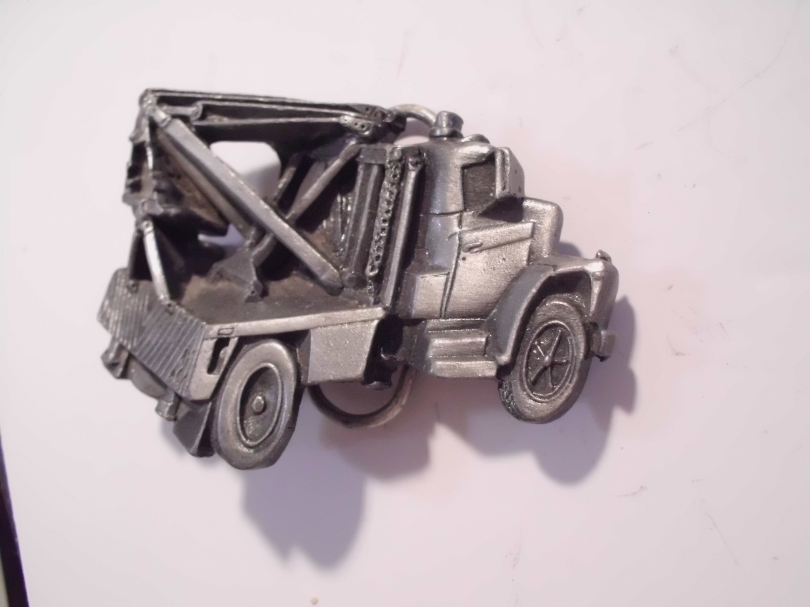TOW TRUCK Belt Buckle 1981 Made in USA New Never used Vintage Made in USA