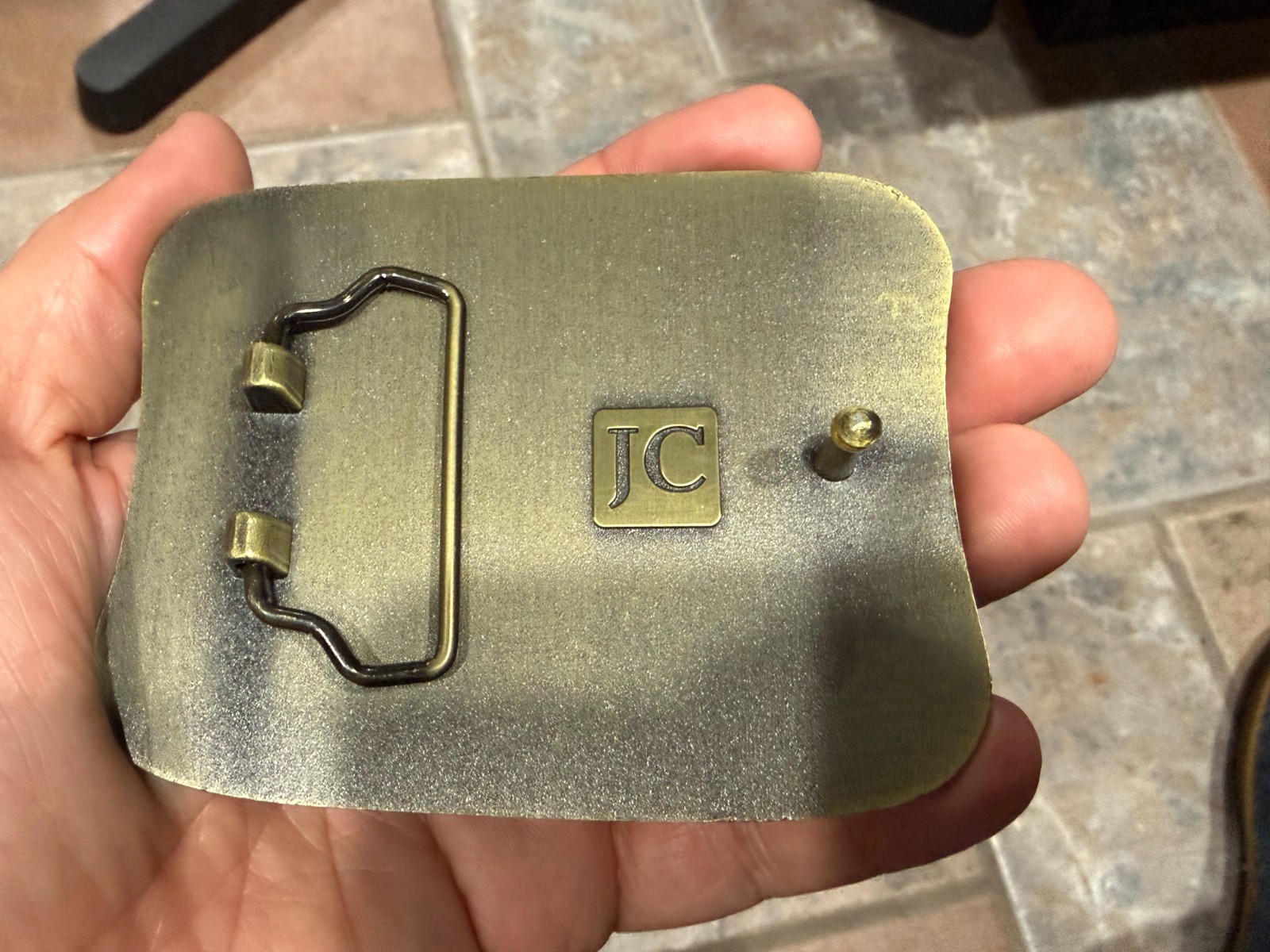Jurassic Park Dr. Ian Malcom « Life Finds A Way » Belt Buckle