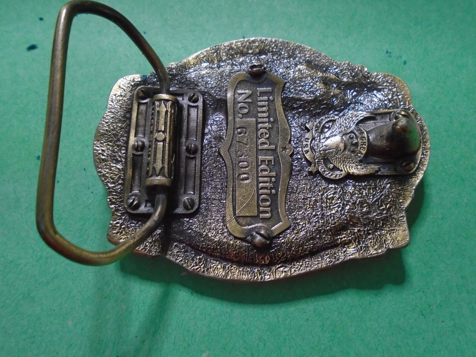 200th Anniv USA Constitution Commemorative 1987 Belt Buckle NIB W/COA #67300