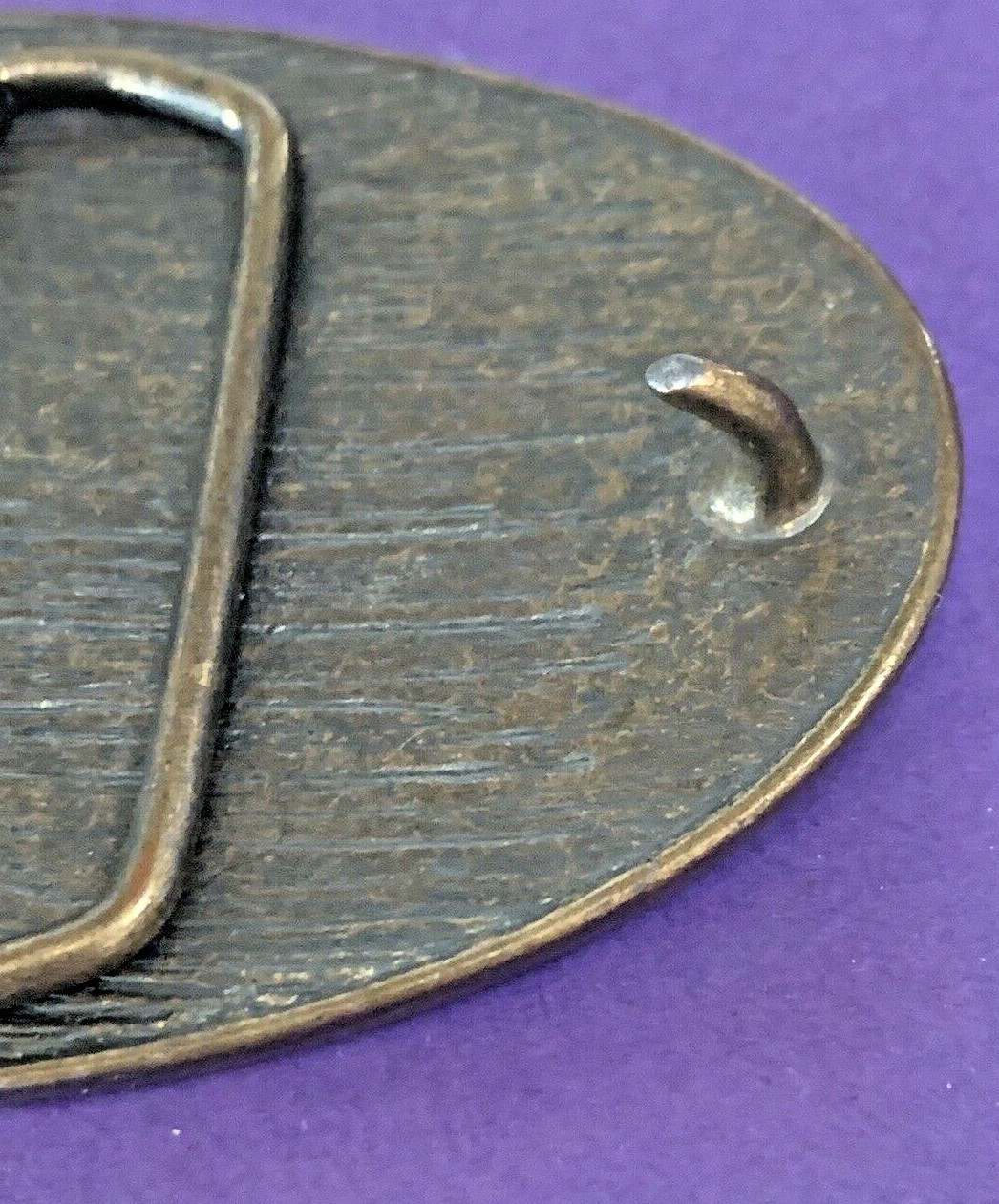 VINTAGE BELT BUCKLE DENNISON&rsquo;S CHILI ADVERTISING OVAL 3.5&Prime; WIDE COUNTRY WESTERN