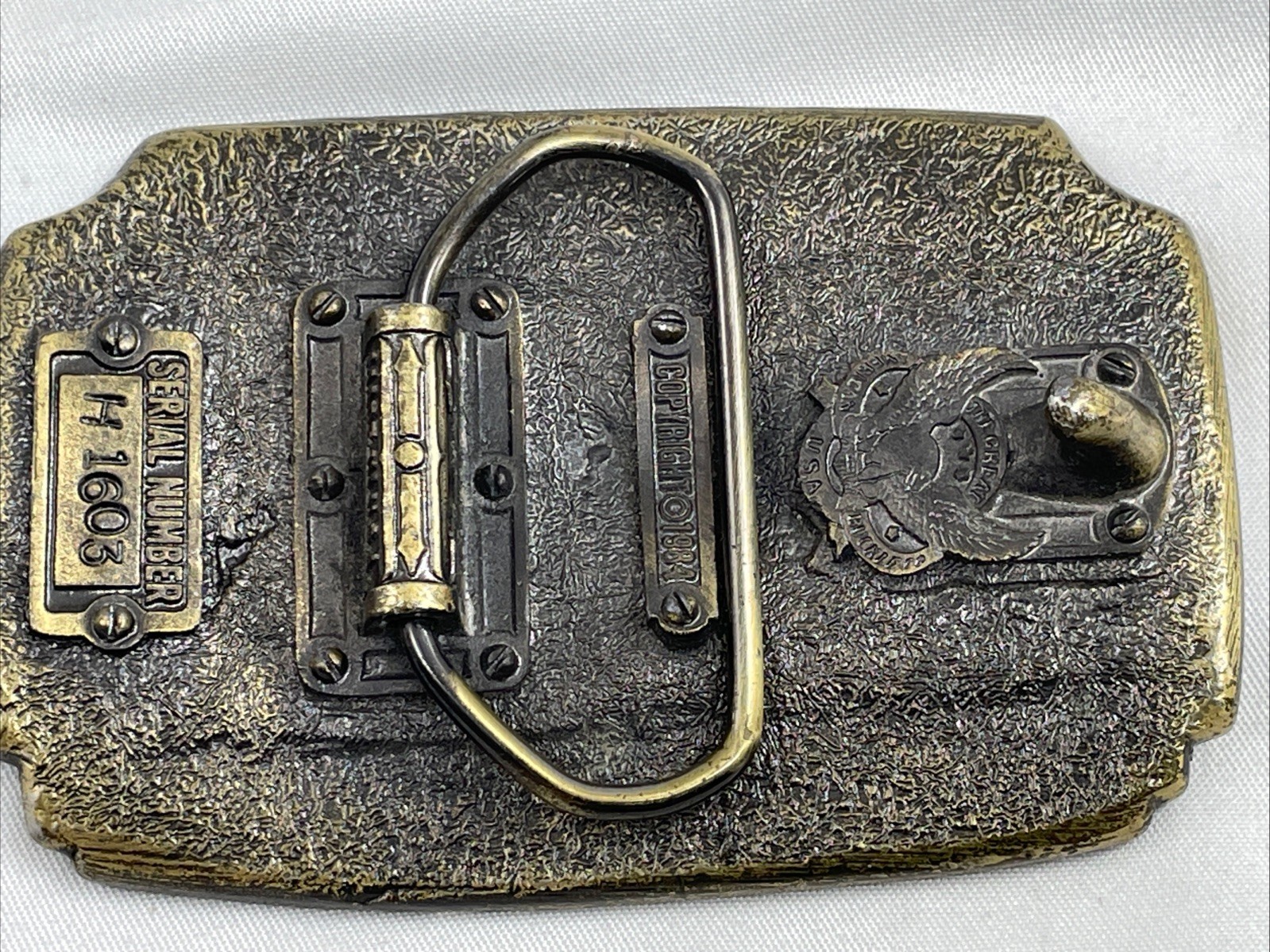 1984 Railroad Belt Virginia & Truckee 440 No 12 Genoa The Great American Buckle