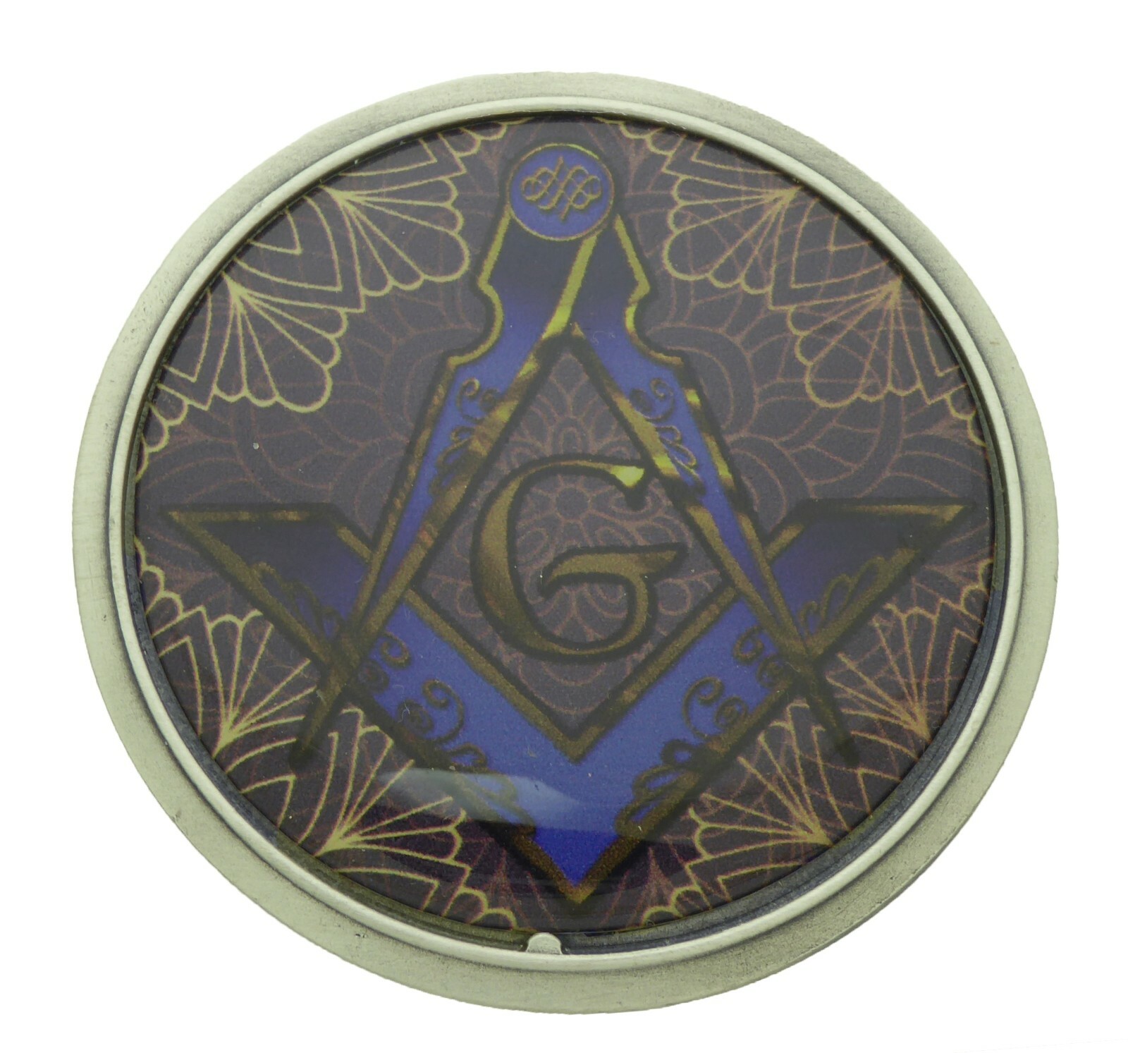 Mason Masonic Fraternal Compass Masonry Freemasonry Master Belt Buckle New Men