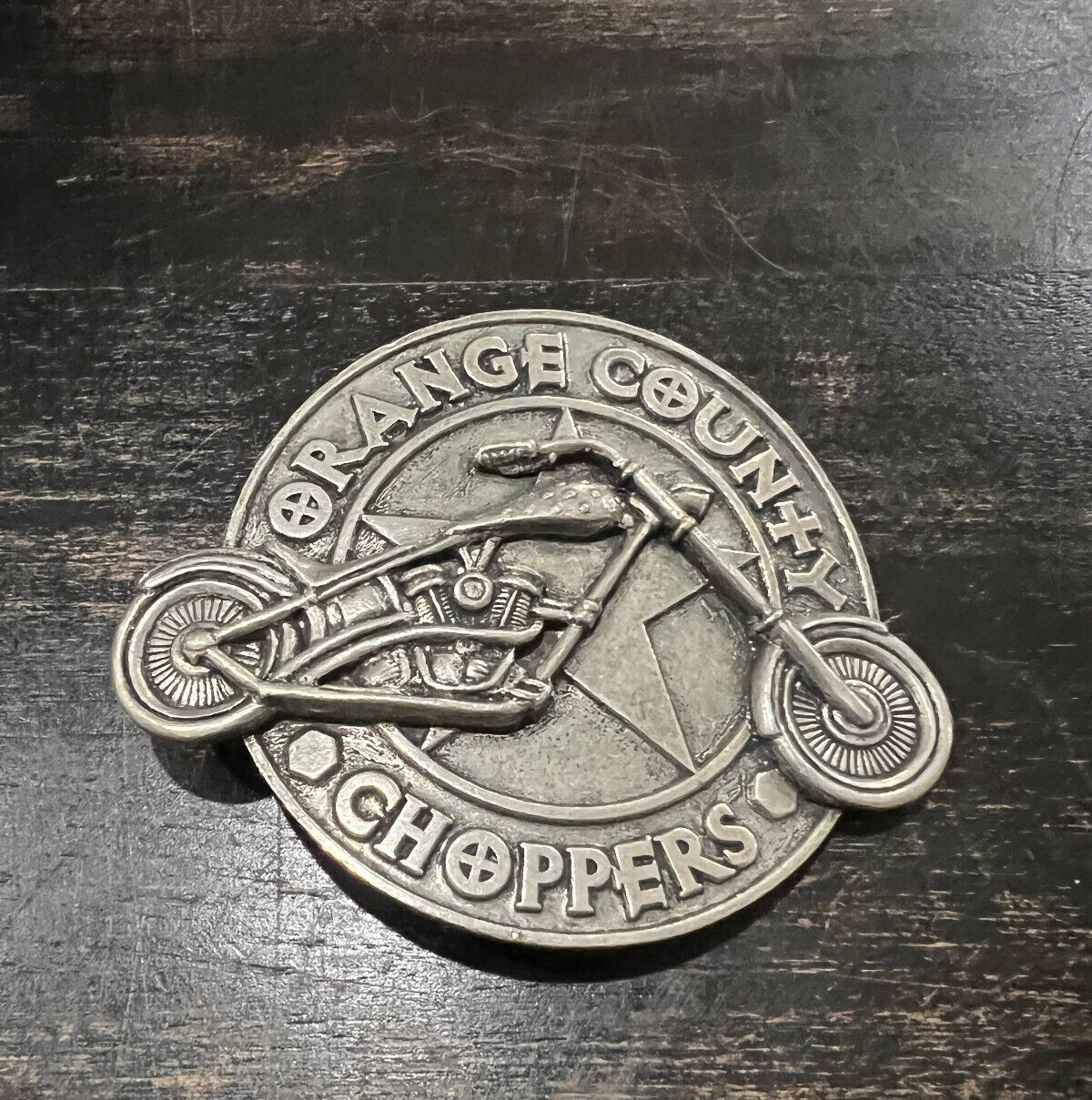 Orange County Choppers Belt Buckle – Vintage looking- Officially Lic- New
