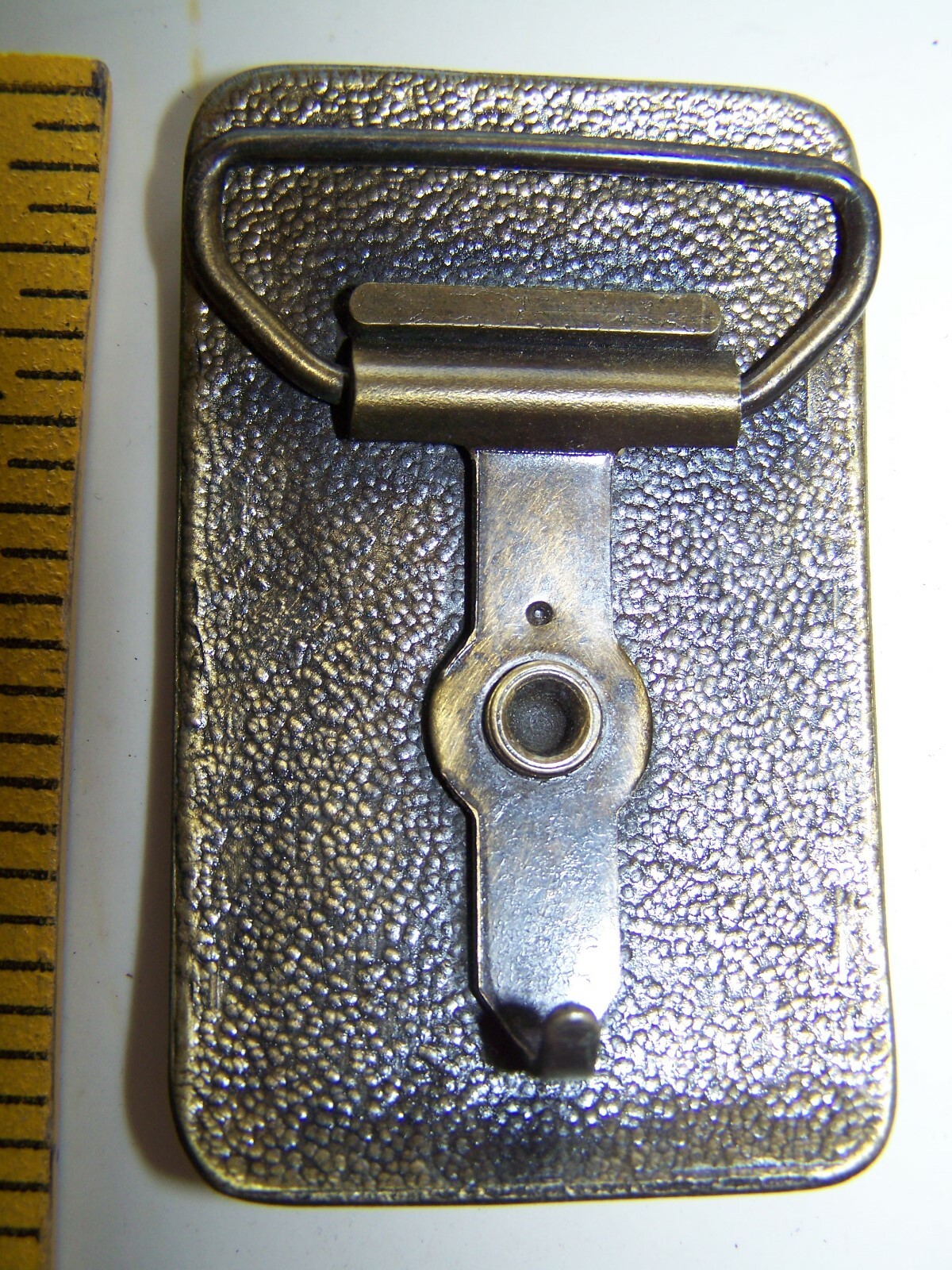 Vintage Peerless Faucets Genius Brass Belt Buckle