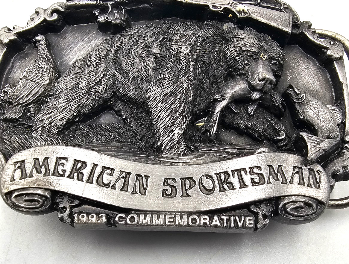 Sickiyou 1993 The American Sportsman Limited Edition #742 of 2500 Belt Buckle