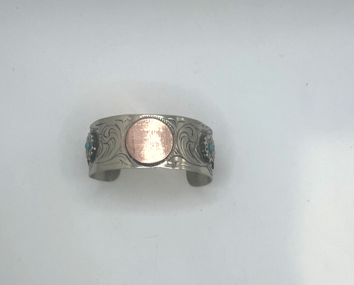 Western Cuff Bracelet Cowboy Coffee