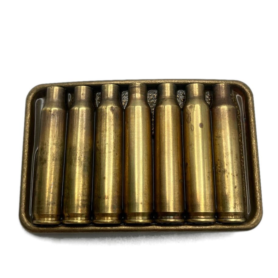 Bullet Casing Belt Buckle Western Cowboy Heavy Duty
