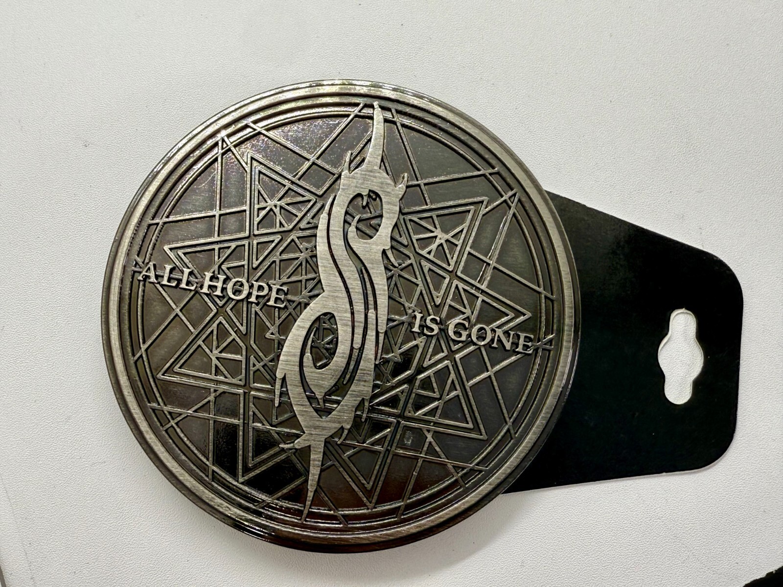 Slipknot Band All Hope is Gone Disturbed NOS 2009 Bravado Licensed Belt Buckle