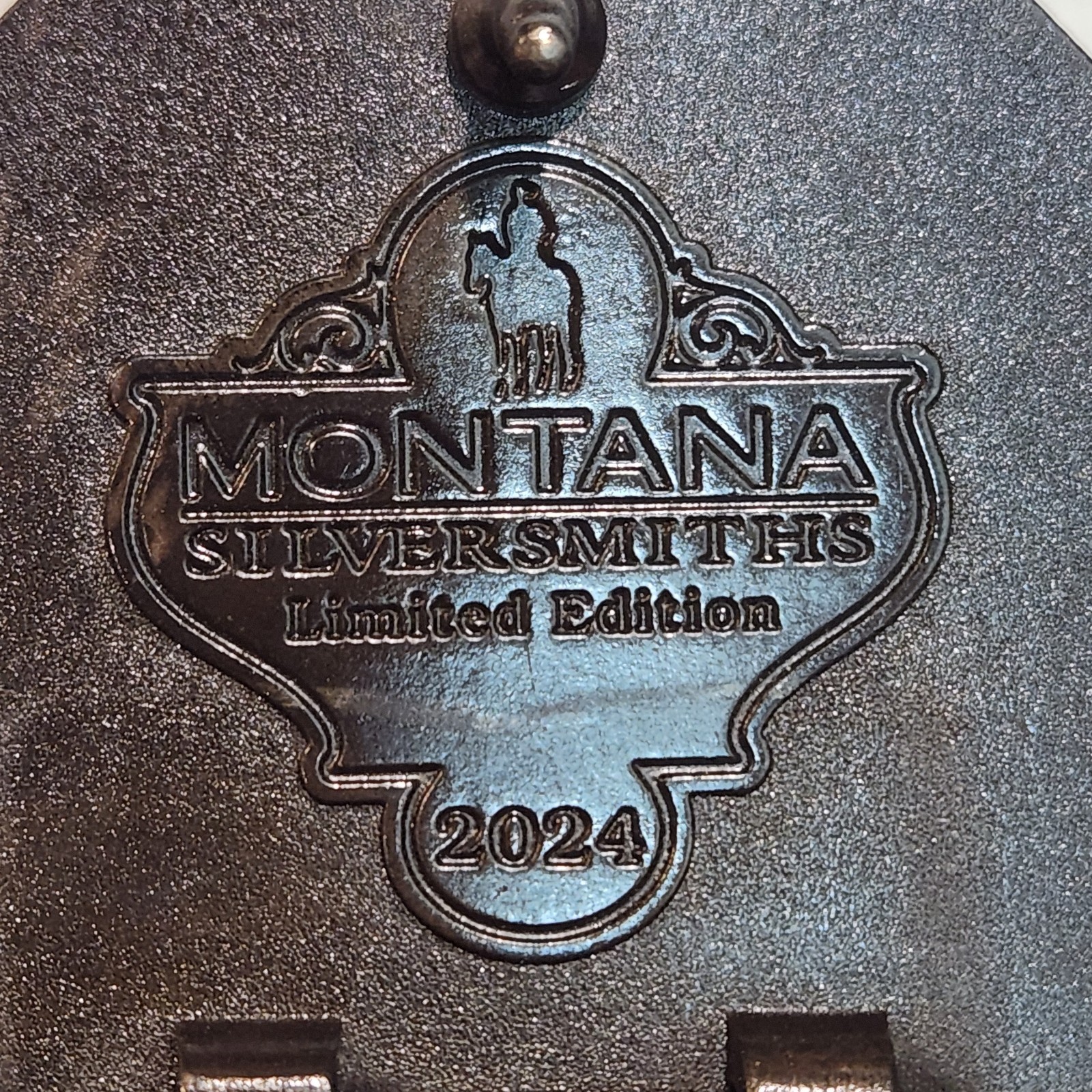 Cowboy Montana Silversmiths Pendleton Whisky 2024 Let&rsquo;er Buck Limited Edition