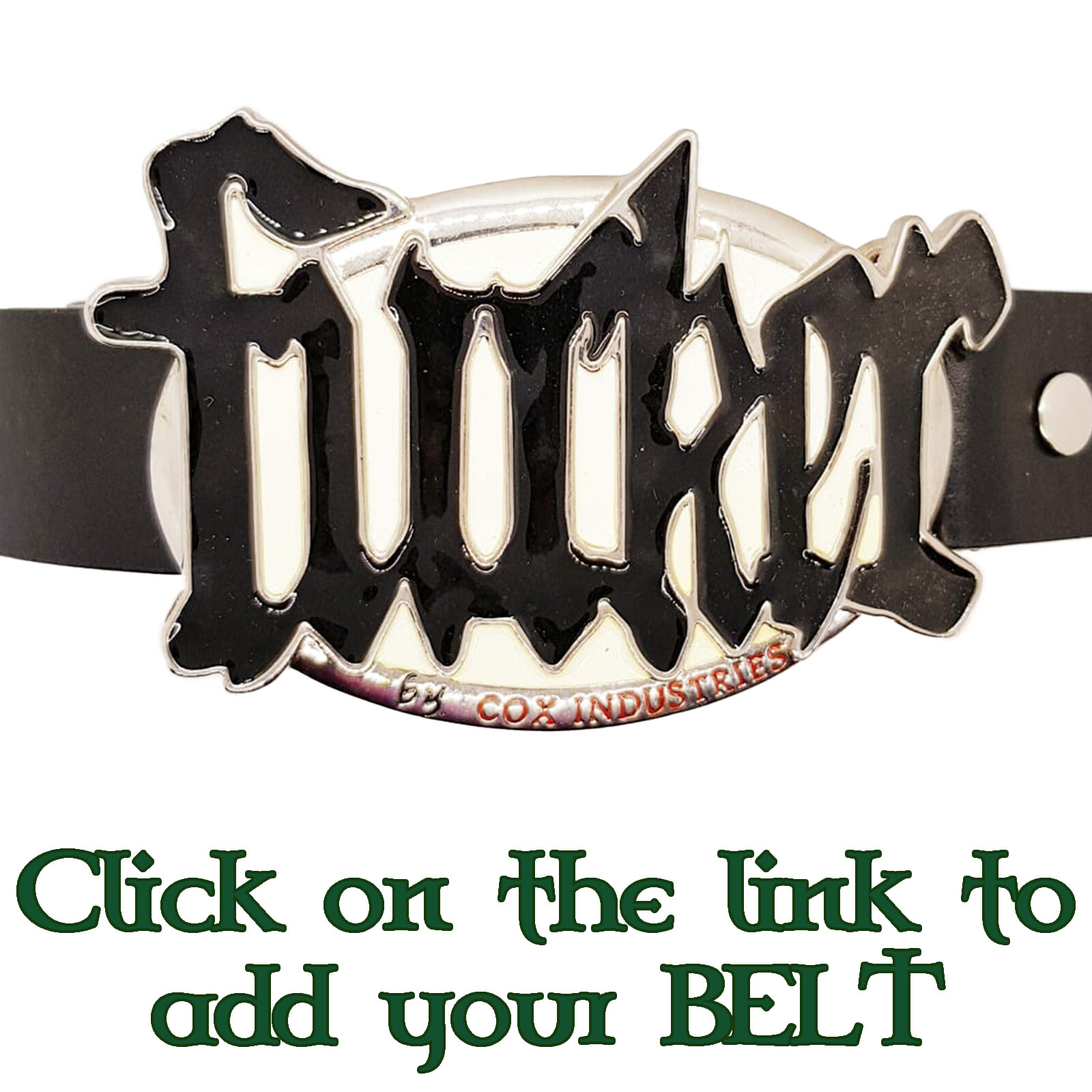 Furker Belt Buckle Biker offensive swear Sex Rude Naughty