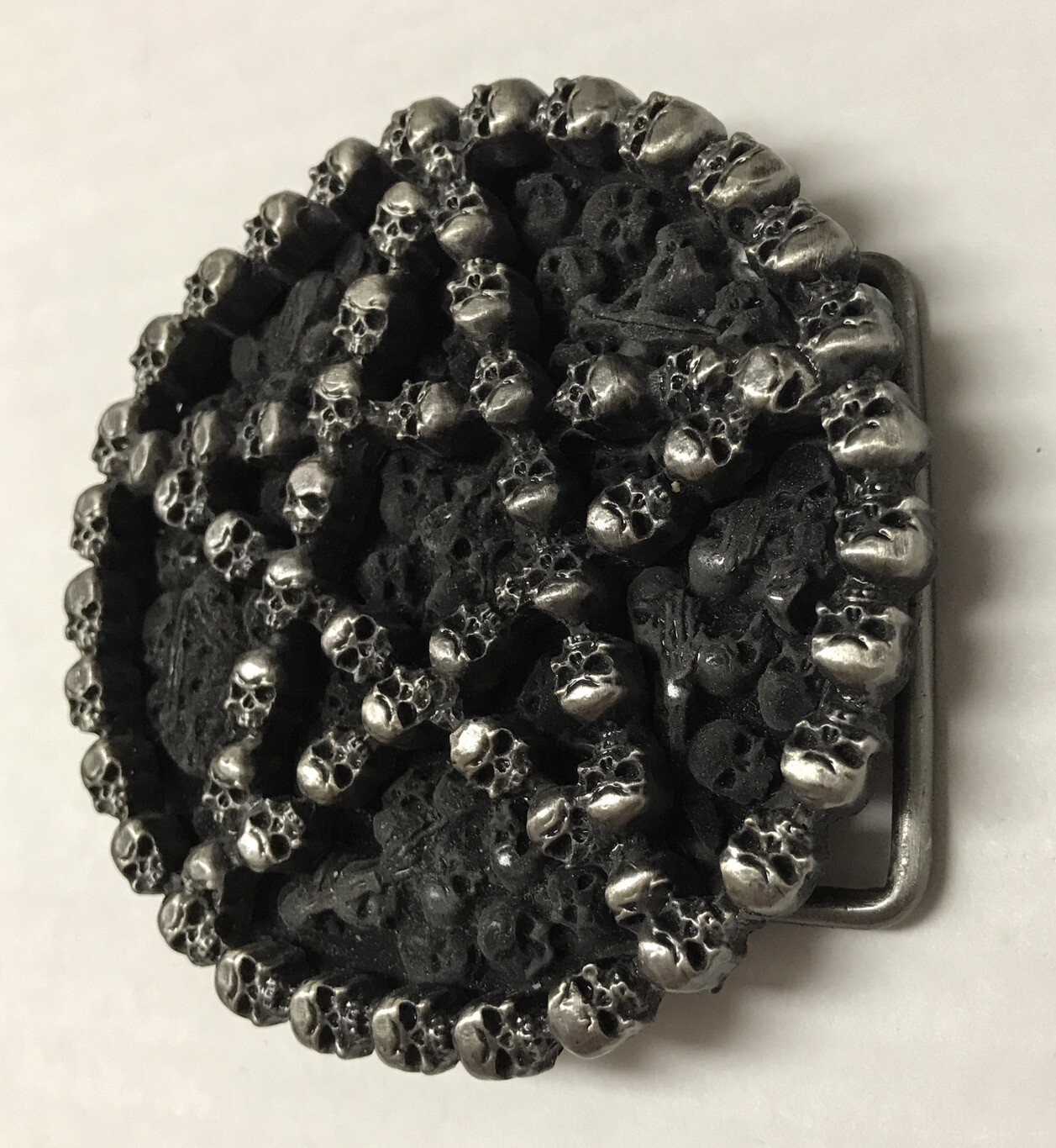 Skull Pentagram Gothic Belt Buckle