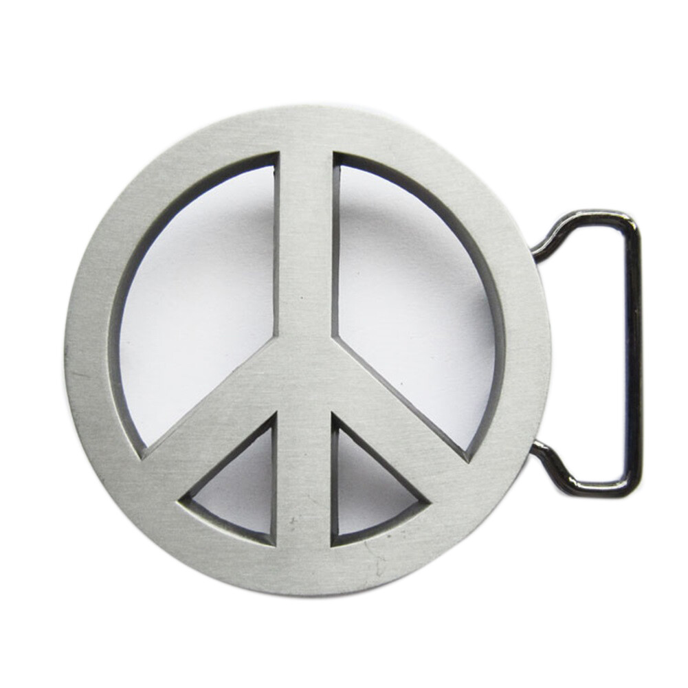 Vintage Style Peace Symbol Love Sign Belt Buckle also Stock in the US