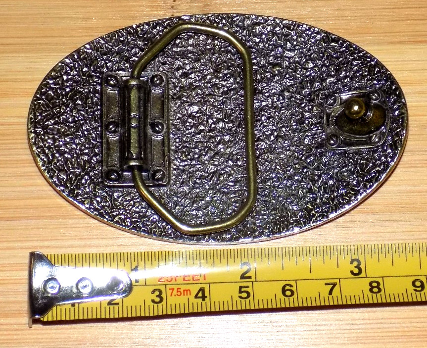 NRA Whittington Hawaii Hawaiian Safari Belt Buckle Collectible Rare Brass Item