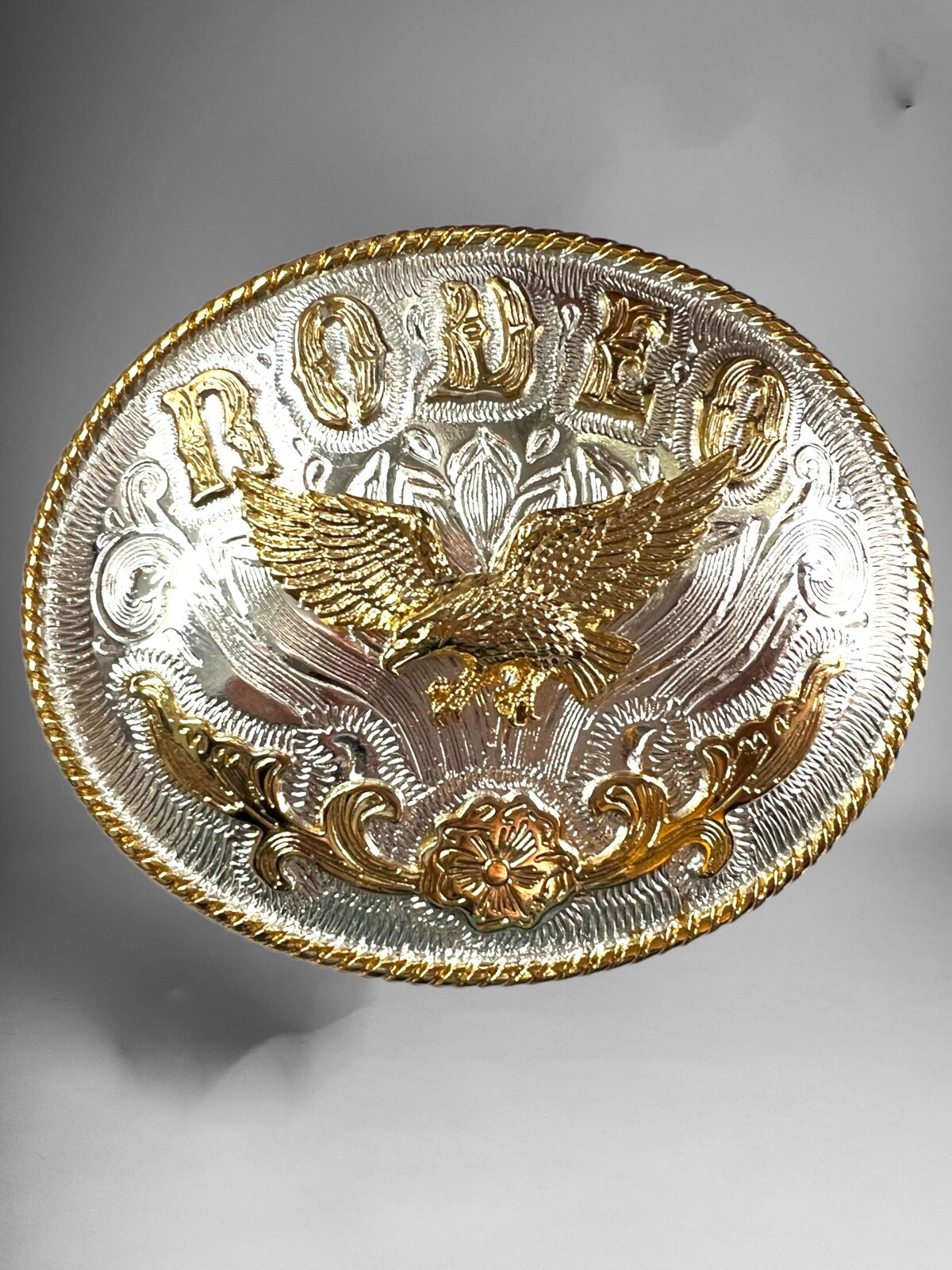 Eagle Cowboy Western Style Belt Buckle Hebilla Vaquera Con Águila