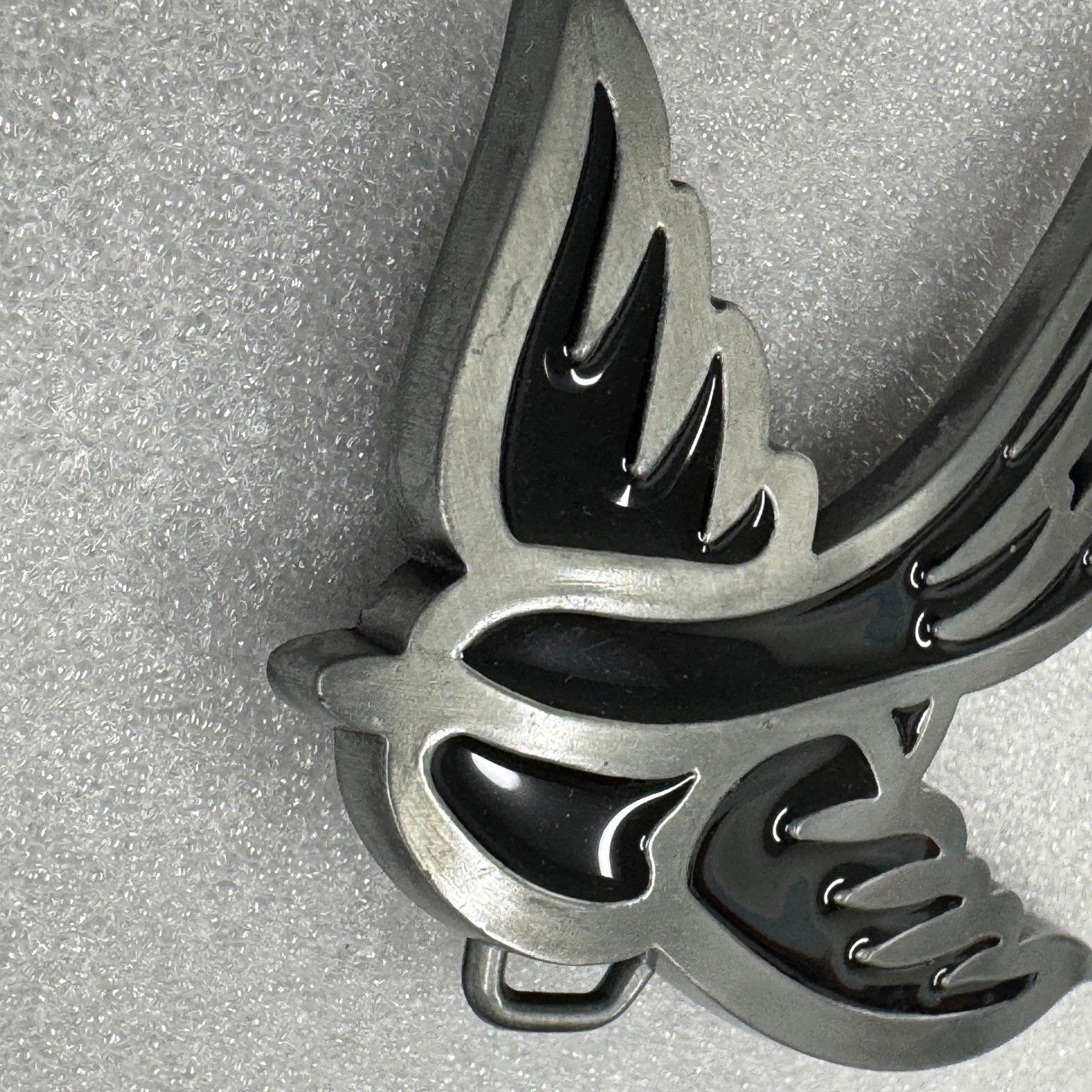 Black Bird Belt Buckle Swallow Flying Wings Metal Western Cowboy Biker