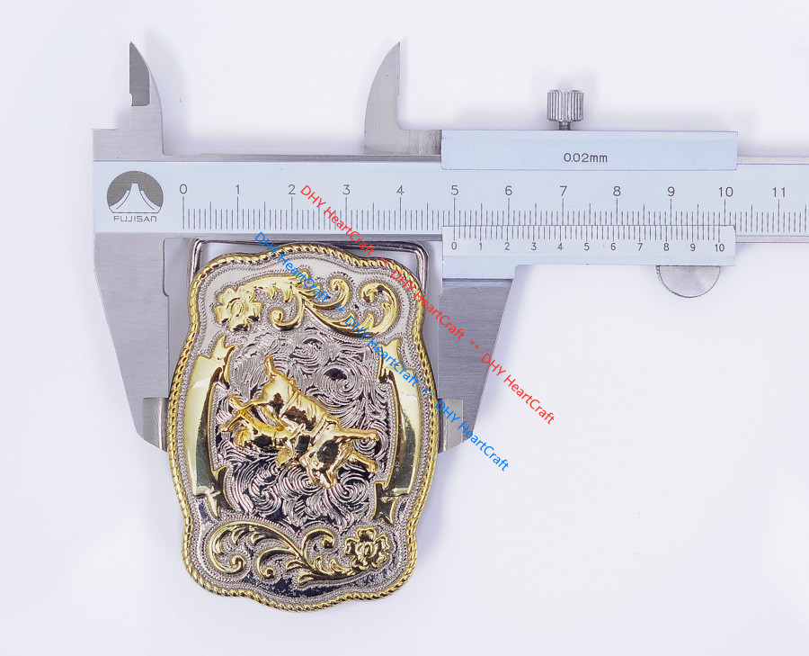 ROCK BULL RIDE RODEO RODEO COWBOY TEXAS WESTERN SHINE BELT BUCKLE FIT 40MM STRAP