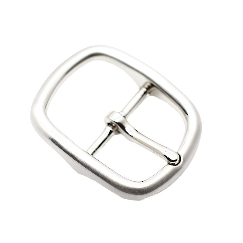 1X 30mm Belt Buckle Single Prong Rectangle Replacement Tongue Pin Buckle for Men
