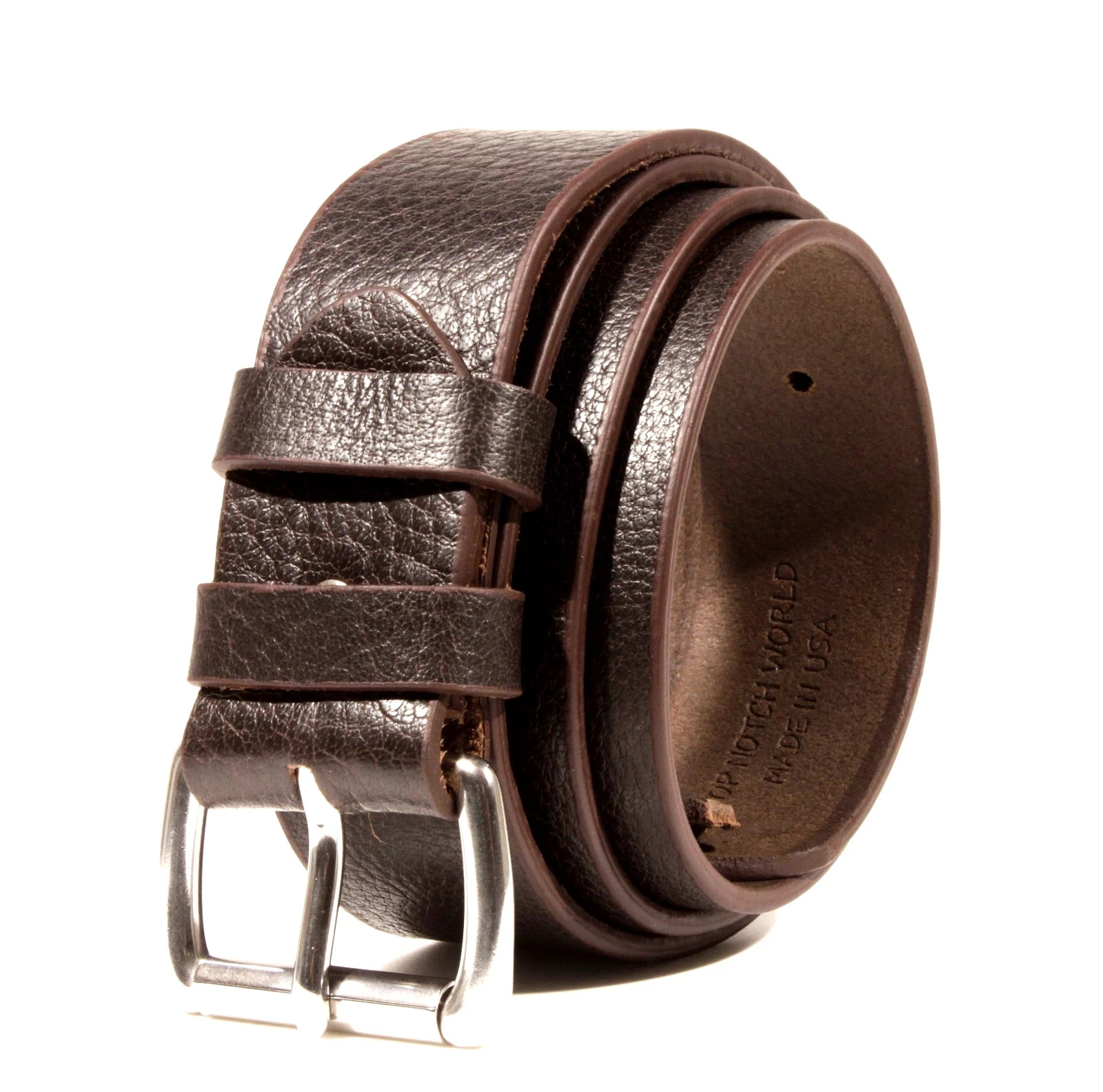 Brown colour belt mens