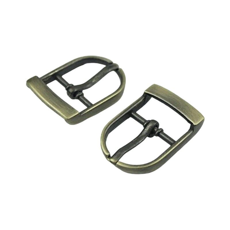 20Pcs Belt Buckles Replacement 34x23mm Single Prong Replacement Belt Buckle