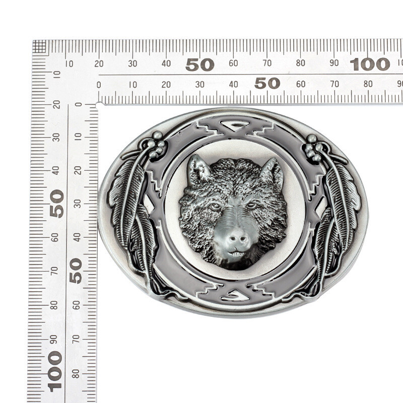 Bear Belt Buckle Western Cowboy Motorcycle Riding Belt Buckle