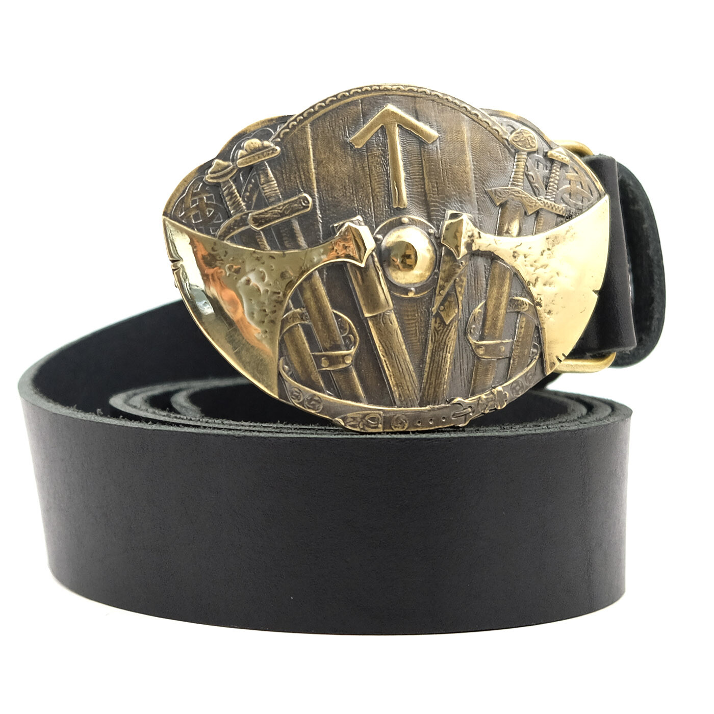 Tiwaz belt buckle, Old Norse Scandinavian Nordic Celtic Viking Pagan TYR runic