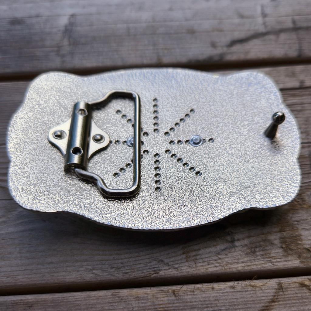 BULL RIDE RODEO ANIMAL MEDIUM LONG RODEO COWBOY WESTERN SHINE BELT BUCKLE