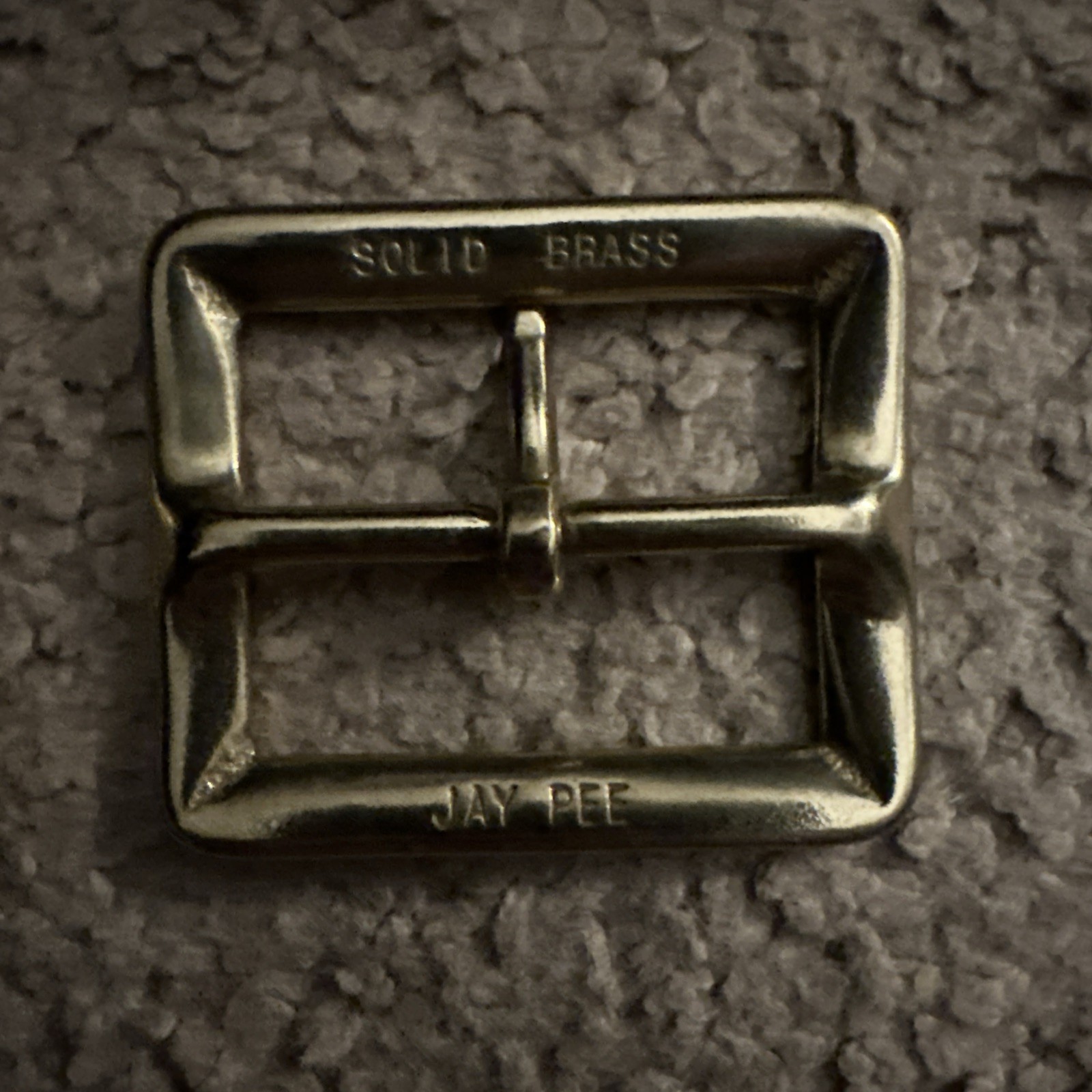 2X Vintage Solid Brass Belt Buckle Heavy Duty