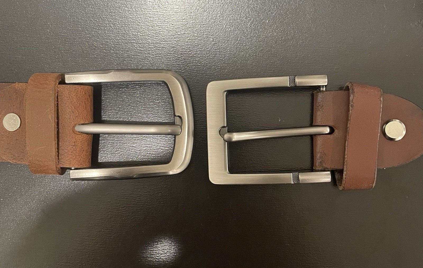 2 Pack Belt Buckle Only for 1 1/2” Slide Belt Strap Not Included Buckle Only