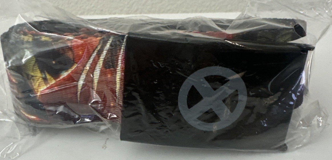 Buckle Down Marvel X Men Wolverine Web Belt Cut-to-Fit Black Metal Buckle
