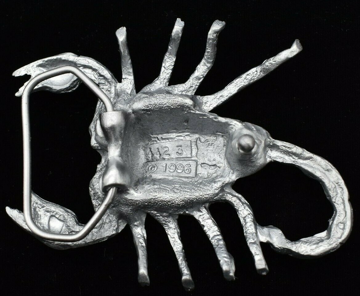 Scorpion Arachnid Bug Insect Creepy Crawly Stinger Zinc Alloy Belt Buckle (New)
