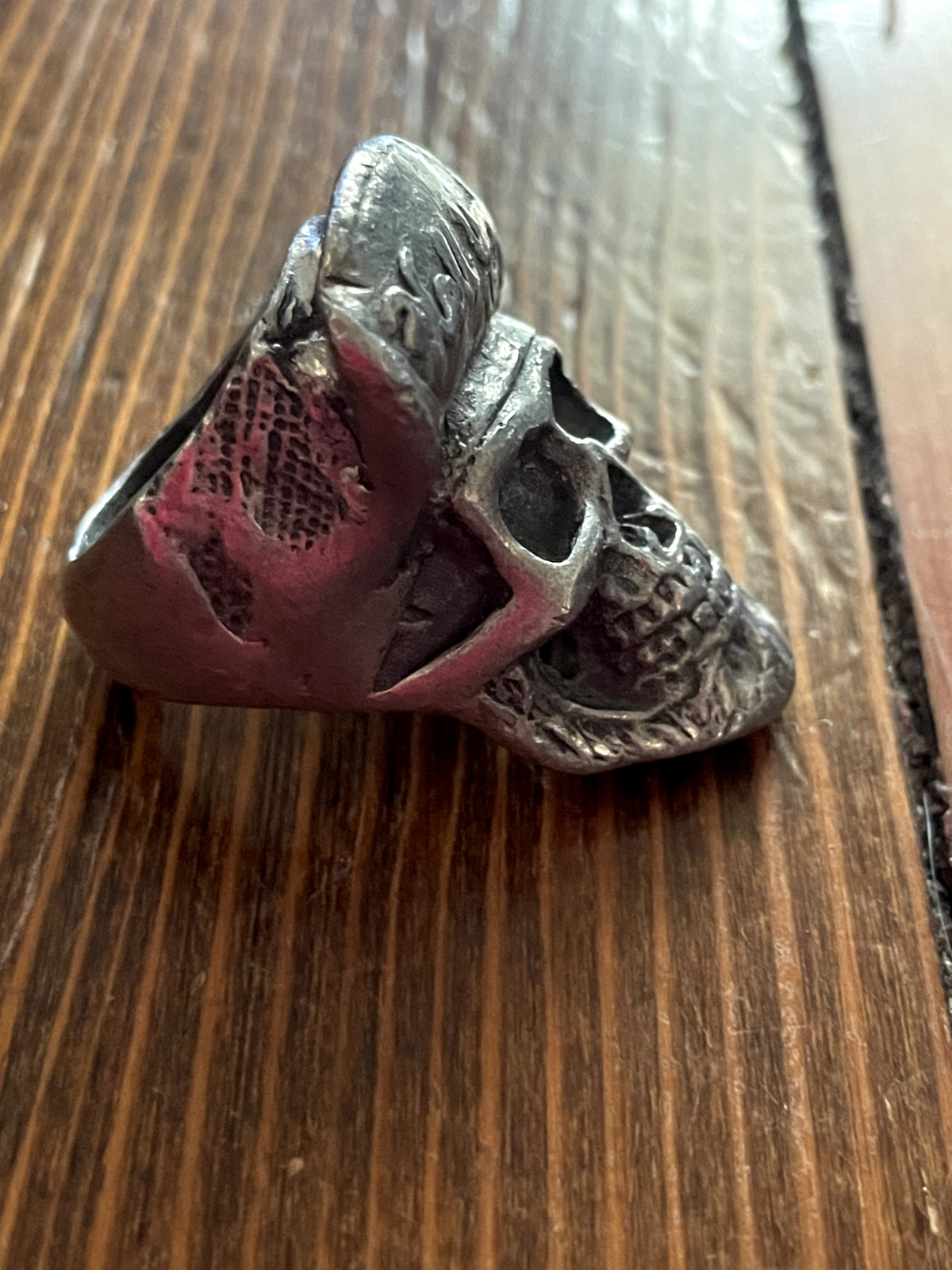 Fourspeed Metalwerks Pewter Hell Yeah Beer Ring Size 11