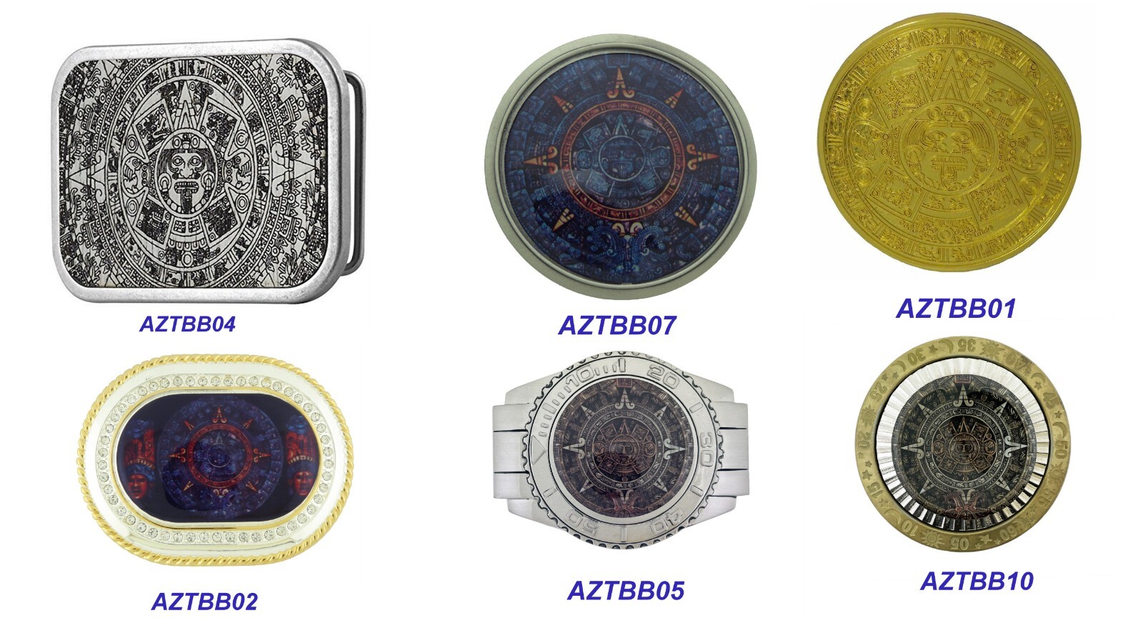 Aztec Calendar Belt Buckle Mayan NATIVE AMERICAN indigenous peoples day Costumes