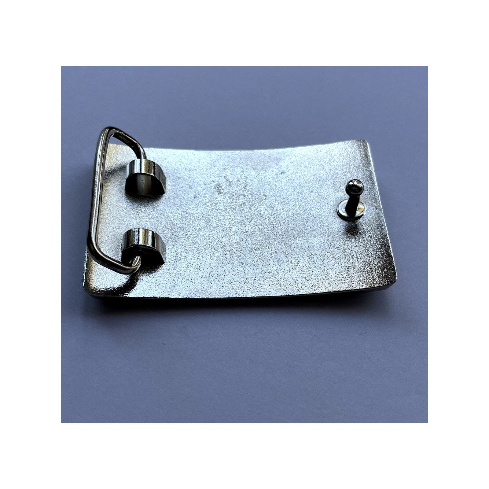 Thin Blue Line Law Enforcement Belt Buckle