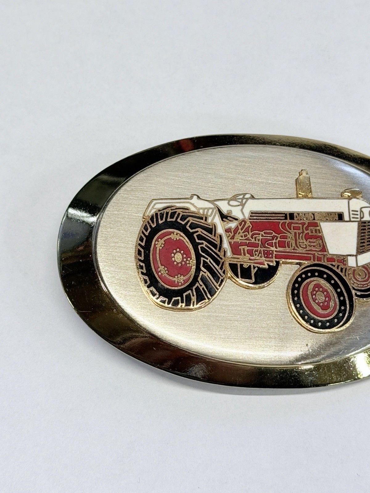 Case David Brown Tractor Belt Buckle 1970&rsquo;s 4600 3800 885 1200 1210 1212 1290