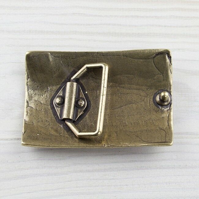 Schild Schwert Mittelalter Gürtelschnalle Messing Buckle Wechselschließe GS5361