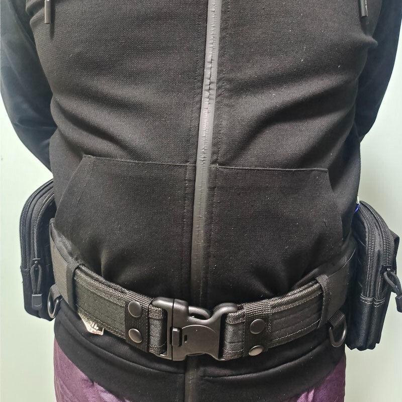 Outdoor Camouflage Tactical Belt Military Oxford Cloth Belt Mountaineering Belt