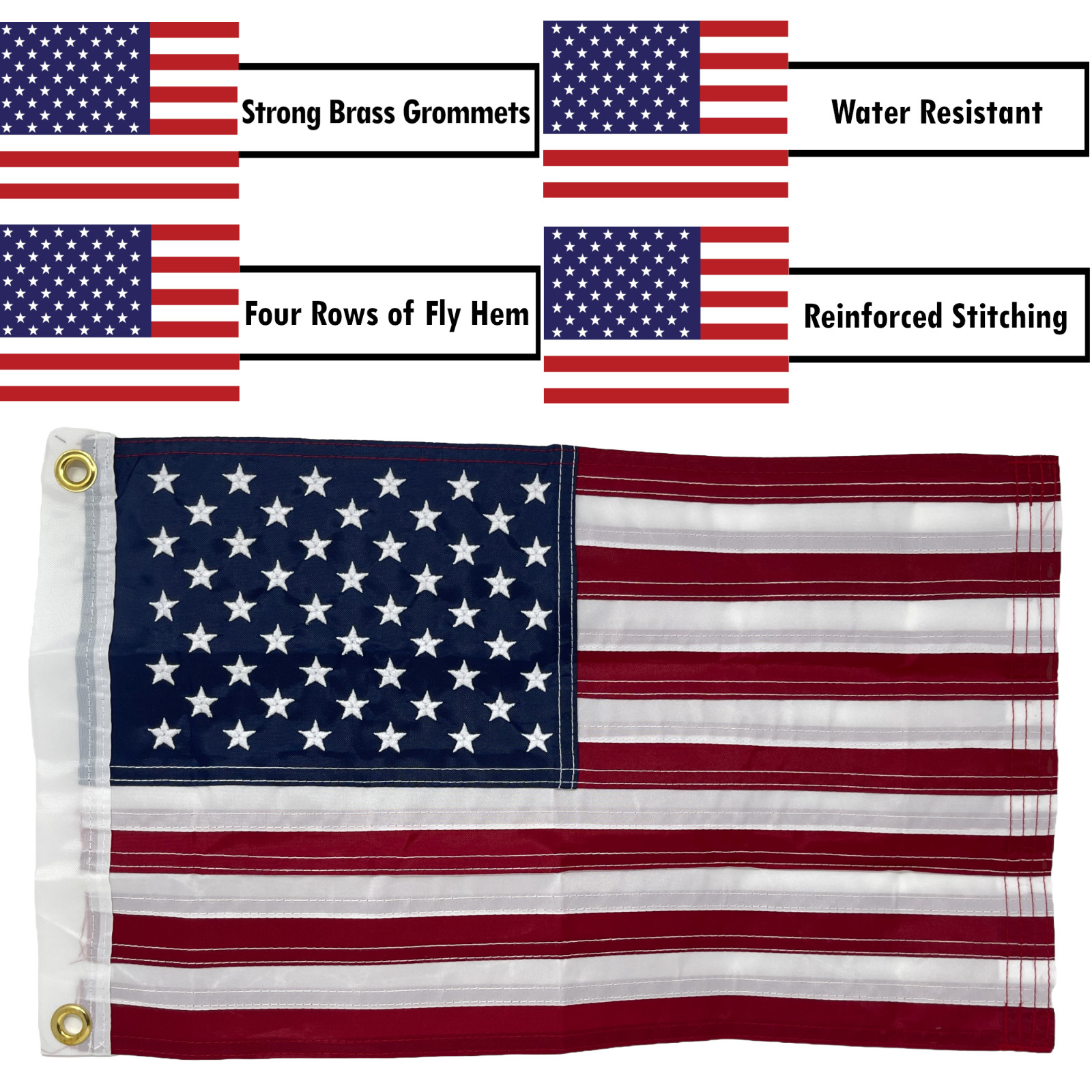 Western Belt Buckle Gift Set with Christmas Box – Veterans American Flag Holiday