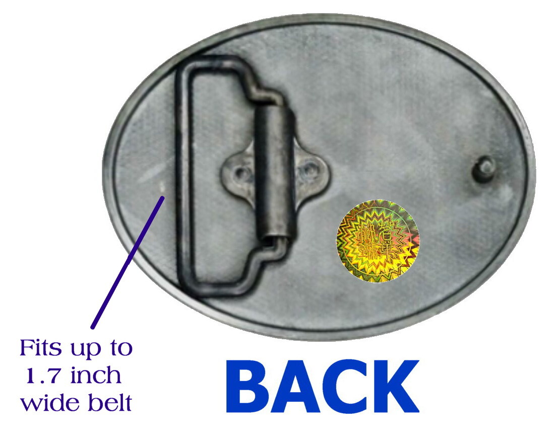 Flux Capacitior Back To The Future Belt Buckle Pewter Metal Limited Edition
